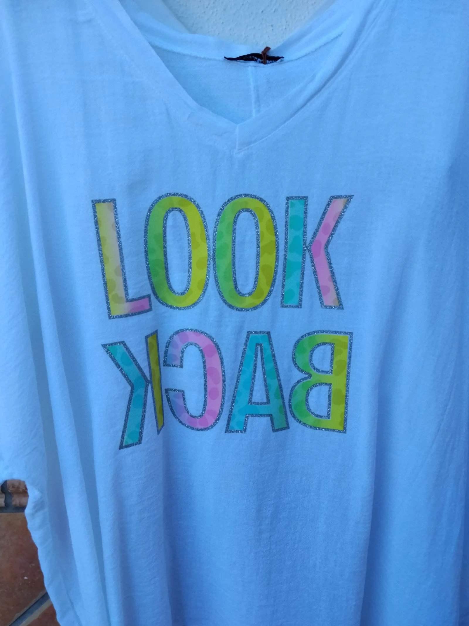 Camiseta oversize hasta 44 de talla de algodón nuevo con etiqueta  – photo 2